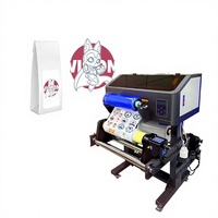 Impresora de inyección de tinta plana UV DTF automática A3, nueva condición, rollo a rollo, XP600, para pegatinas, acrílico, plástico, A1 Flex