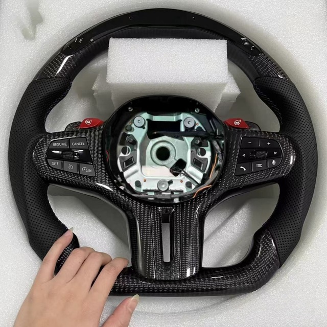 Carbon Fiber LED Customized for BMW G20 G30 G21 G22 G23 3 Series 320i 325i 330i M340i G21 G26 G42 G29 Steering Wheel