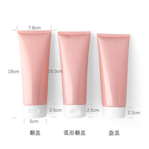 Tubo cosmético en polvo de perlas de <span class=keywords><strong>200</strong></span> <span class=keywords><strong>ML</strong></span>/g, gran capacidad, logotipo personalizado, limpiador, crema de manos, protector solar, embalaje para apretar, tubo vacío - Product Image 4