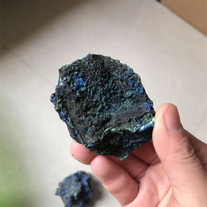 <span class=keywords><strong>Azurita</strong></span> <span class=keywords><strong>azul</strong></span> con malaquita, espécimen rugoso con malaquita Mineral, cristal Natural, venta al por mayor - Product Image 3