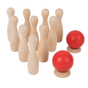 Bán Sỉ Trực Tiếp Từ Nhà Máy Trò Chơi Bowling Cho Trẻ Em Trò Chơi Bảng Gỗ Rắn Đồ Chơi Học Mẫu Giáo Tương Tác Giữa Cha Mẹ Và Con Cái