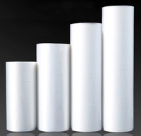 Rouleaux de sacs transparents personnalisés à trois soudures en PE/HDPE de qualité alimentaire pour supermarchés, légumes, riz et stockage à sec domestique