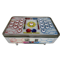 Machine de jeu de tir à monnayeur Fast Eye Game Happy Bean pour enfants, avec loterie à tickets, pour deux joueurs