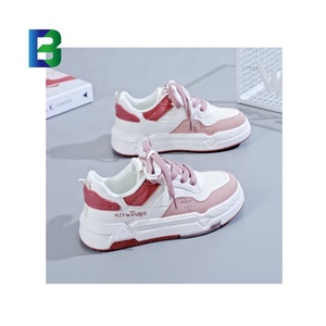 BARCHON Plataforma Patchwork Zapatos casuales <span class=keywords><strong>Tenis</strong></span> Zapatos femeninos Entrenadores de <span class=keywords><strong>mujer</strong></span> Zapatillas gruesas - Product Image 1