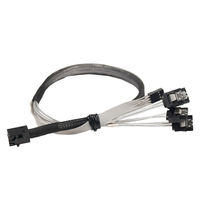 Arnés de cable para servidor 8643 con SATA de 7 pines y conector terminal para equipos de almacenamiento