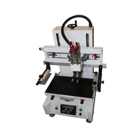 Máquina de serigrafía plana de escritorio de alta precisión, nueva impresora de papel de transferencia de calor de bajo costo para granja semiautomática usada