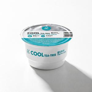 Lindsay Cool Tea <b>Tree</b> Modeling Mask Cup Pack 280g Pore Care Cooling Moisturizing Acne Relief - Product Image 1