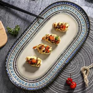 Wholesale Eco-Friendly American Style Ceramic Porcelain Dinnerware <b>Sets</b> with Custom Logo for Hotel & <b>Restaurant</b> Use - Product Image 2