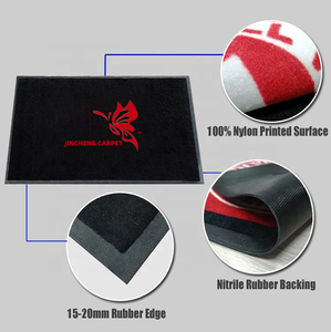 Tappetino d'Ingresso Personalizzato con Logo Stampato, Zerbino <span class=keywords><strong>in</strong></span> Nylon Resistente, Tappeto Antipolvere per Pavimenti, Tappetini Commerciali di Benvenuto <span class=keywords><strong>in</strong></span> <span class=keywords><strong>Gomma</strong></span> per Esterni - Product Image 2