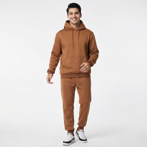 Conjunto Deportivo de Dos Piezas Personalizado Unisex con Estampado Acid Wash, Sudadera con Capucha y Pantalones Deportivos 100% Algodón - Product Image 1