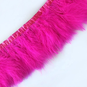 Bán Buôn Đầy Màu Sắc Giá Rẻ Thổ Nhĩ Kỳ Marabou Lông Trang Trí Trang Trí Rìa Lông Cho Phụ Nữ Dresses Túi Vải - Product Image 2