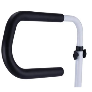 Iron Metal Bathroom Toilet Rack Storage Rack 2-Tier Shelf with Hook and Napink Holder - Product Image 4