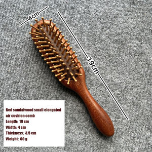 OEM ODM Yüksek Kaliteli Yeni Tasarım Saç Derisi Masajı Ahşap Hava Yastıklı Fırça Saç Tarağı Salon ve Ev Kullanımı İçin - Product Image 2