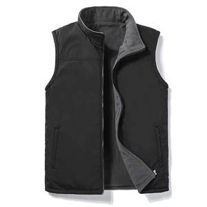 Oem Plus Size <strong>Men's</strong> <strong>Vests</strong> Waistcoats Warm Zipper Fly Polar Fleece Jacket <strong>Vest</strong> for Outdoor Hiking Fishing - Product Image 2