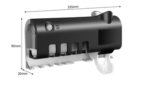 Wholesale Smart Home Appliances Multifunctional Induction Holder Automatic <b>Toothpaste</b> Squeezing Hole Free Wall Mounted - Product Image 5