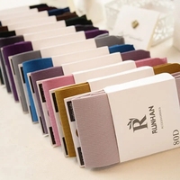 Certifié Fsc personnalisé imprimé logo papier carton emballage manchon étiquette étiquette carte d'emballage recyclé chaussette manchon