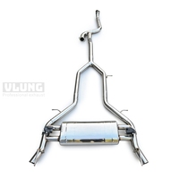Sistema de Escape Trasero Inteligente con Válvulas de Alto Rendimiento en Acero Inoxidable T304 para Cadillac CT4 CT5 2.0T 2019-2025