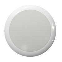 Plafonnier LED ultra-plat DAMAVO 7 pouces 10W Dimmable Blanc 12-24V Conforme aux normes de sécurité Éclairage intérieur automobile