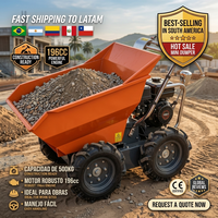 Mini-dumper autoporteur polyvalent 300 kg – Prix du mini-dumper compact pour projets agricoles, de jardinage et d'aménagement paysager
