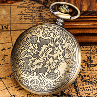 Montre de poche vintage Relogio De Bolso Tim Burton Jack Skellington avec pendentif tête de mort en métal et chaîne
