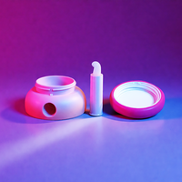 Vente directe usine – Matériaux d'emballage cosmétique recyclables en ABS 3,5g pour palettes de fards à paupières vides, personnalisables avec impression sérigraphique
