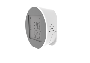 Hygromètre numérique intelligent Tuya Zigbee, thermomètre, température et humidité intérieures, compatible avec Alexa Google Home, matériau ABS - Product Image 4