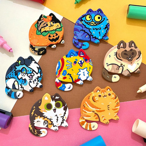 China Precision Manufacturer Metal Craft Hard Enamel Pin Custom Screen Printing Custom Dyed Soft Enamel Pin