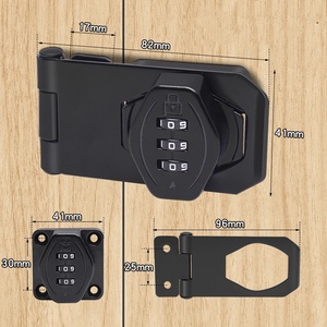 3-Digit Combination <b>Cabinet</b> Lock – Password Drawer Lock for Home Security, Anti-theft Door Bolt for <b>Cabinet</b>, Cupboard, <b>Locker</b>, F - Product Image 5