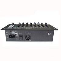 Mini Contrôleur DMX 16-32 Canaux Sans Fil, Console d'Éclairage pour DJ, Disco, Fête, Mariage, Boîte de Nuit et Équipement de Scène