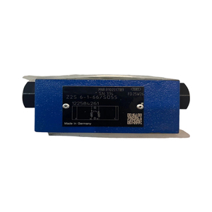 Válvula de Bloqueo Hidráulica Apilable Original Rex&roth R900597189 Z2S6-1-66/S055, Repuesto Hidráulico Industrial - Product Image 1