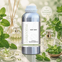 Huile essentielle de menthe poivrée biologique pour diffuseur, parfum - 100% pure, extrait naturel de menthe, qualité thérapeutique |   Prix en gros 1 kg