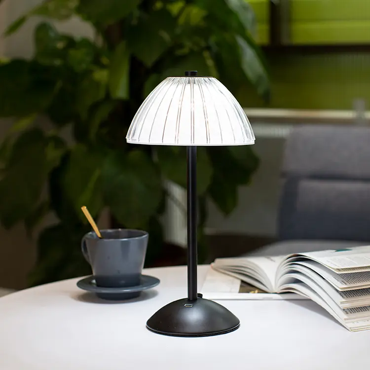 Newish 홈 인테리어 침실 장식 휴대용 버섯 책상 조명 유럽식 플라스틱 간단한 테이블 램프