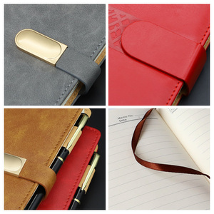 Libreta de Negocios Magnética de Cuero PU Grueso SYC A5 con 96 Hojas, Regalo de Papelería de Oficina - Product Image 4