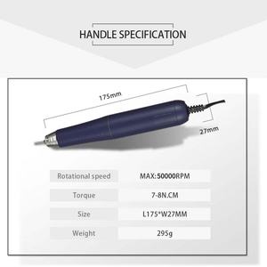 Alat Gerinda Tangan Mikromotor Tanpa Sikat untuk Laboratorium Gigi 50K RPM, Mesin Pemoles Permukaan Gigi Tiruan, Prostetik, dan Perhiasan Emas - Product Image 4