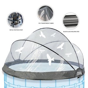 Cúpula para Piscina de PVC de 15 Pies, Verano 2026, Envío desde Almacén en EE. UU., Cubierta Impermeable con Protección UV y Parasol para Piscinas de 185 Pulgadas - Product Image 3
