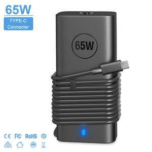 <span class=keywords><strong>Chargeur</strong></span> USB-C <span class=keywords><strong>65W</strong></span> pour Dell Lenovo HP <span class=keywords><strong>Chargeur</strong></span> d'ordinateur portable de type C <span class=keywords><strong>65W</strong></span> avec charge rapide Protection 5 fois plus élevée Qualité supérieure pleine puissance - Product Image 1