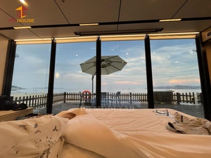 20 'China Factory Noble Mobile Good Glass Mirror House Home From 40 'Containers Módulo móvil Hotel Design Style Fabricantes - Product Image 4