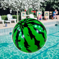 Ballon Gonflable Géant Pastèque 24 Pouces en PVC pour Extérieur et Plage - Vente Chaude en Gros à Prix Abordable