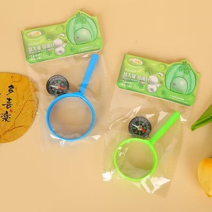 ของเล่นเข็มทิศพร้อมแว่นขยายสำหรับเด็ก เครื่องมือสำรวจกลางแจ้งแบบพกพา สำหรับการศึกษาวิทยาศาสตร์และการสังเกตพืช - Product Image 3