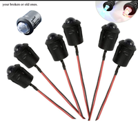 Support LED FYX 3mm 5mm 8mm 10mm – Clip en nylon, support de panneau, logement pour voyant lumineux, boîtier, entretoise PCB, support de diode