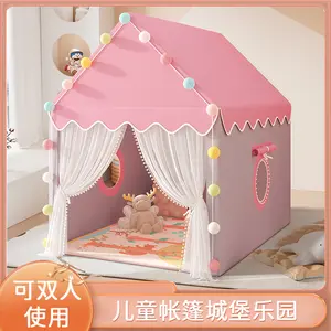 Small Tent Children's Indoor Boys And Girls Princess House Home Castle Game House Baby Split Bed Sleeping Room