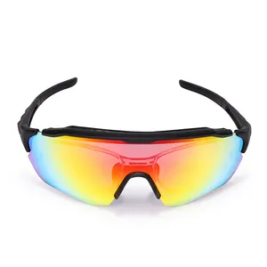 Golf topu güneş gözlüğü gözlük polarize spor bisiklet balıkçılık spor güneş gözlüğü değiştirilebilir lensler gözlük