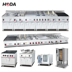 Hotel Commercial resturant used kitchen equipment,gas electrical indian italian chinese restaurant industrial kitchen equipment