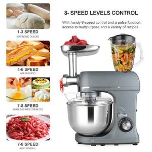 Usine En Gros Appareils De Cuisine Maison 3in1 Mixeur Sur Socle Multifonctionnel Avec Mélangeur Et Hachoir À <span class=keywords><strong>Viande</strong></span> Pièces Mélangeurs Alimentaires - Product Image 4