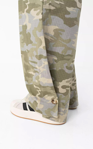<span class=keywords><strong>Pantalon</strong></span> cargo camouflage personnalisé 2026 pour femme, taille élastique, multi-poches, avec cordon de serrage, <span class=keywords><strong>pantalon</strong></span> de jogging OEM/ODM - Product Image 4