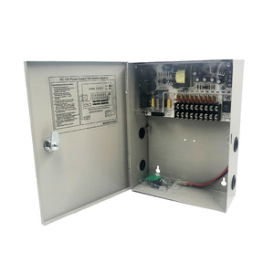 DC 12V Power Supply Box With <b>Battery</b> <b>Backup</b> 9 Channel Output Switching Power Supply UPS For Security System - Product Image 1