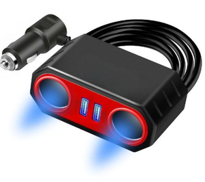 Hot Sale One for Two Car Charger <b>Household</b> <b>Sundries</b> - Product Image 5