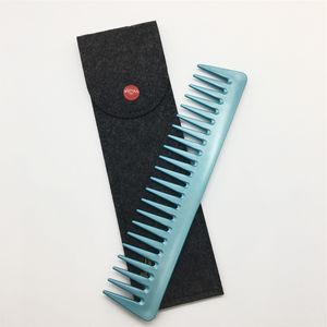 Profesyonel siyah plastik antistatik geniş diş ucuz kişiselleştirilmiş tasarım karbon berber saç tarak salonu - Product Image 4