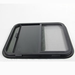 Bonne qualité 762X508mm RV fenêtre coulissante verre gris Transparent pour camping-car fenêtre extérieure avec fenêtre de <span class=keywords><strong>caravane</strong></span> Flynet - Product Image 1