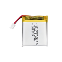 Batería Lipo de Alta Descarga 703035 670mAh 3.7V 5C, Batería Recargable de Li-Polímero para Juguetes RC, Drones, Herramientas Eléctricas